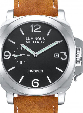 Men's Calendar Design Double Dial Waterproof Luminous Quartz Watch NNSB03702189