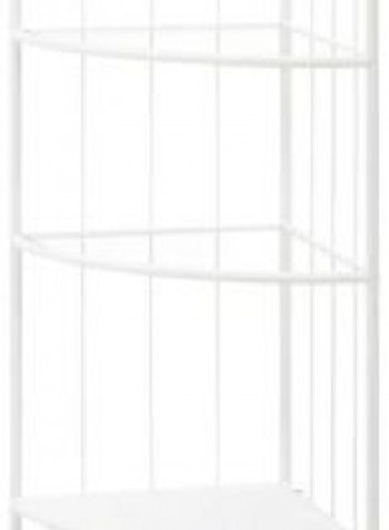Ronnskar Corner Shelf Unit White