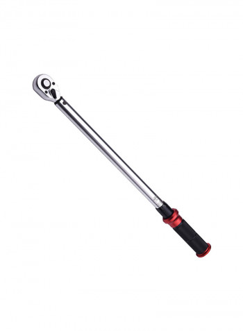 Torque Wrench With Aluminum Handle Silver/Black Â½inch