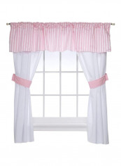 5-Piece Window Valance and Curtain Set