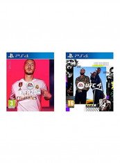 لعبة FIFA 20 + لعبة UFC 4 - بلاي ستيشن 4 (PS4) تقييمات لعبة FIFA 20 + لعبة UFC 4 - بلاي ستيشن 4 (PS4)