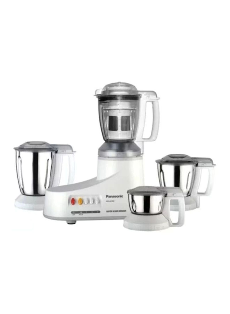 4-Jar Mixer And Grinder 550W MX-AC400 White/Silver