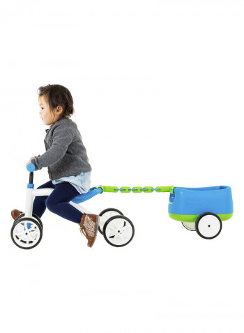 Quadie And Trailie Ride-On Bike 72x50x57centimeter