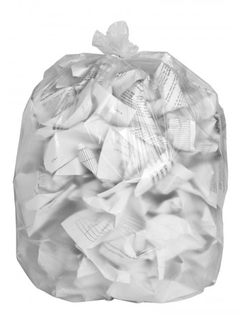 High-Density Trash Can Liner Clear