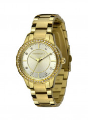 Women's Casual Gold Analog Metal Round Watch 319WJJ