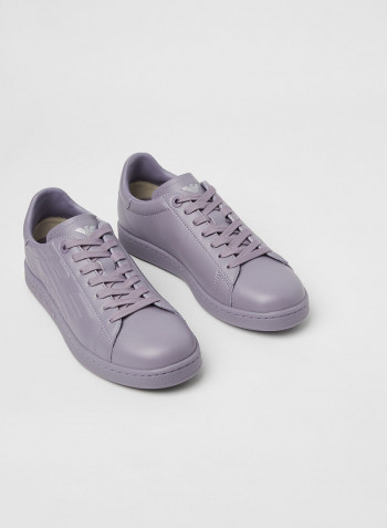 Logo Sneakers Triple Purple Ash