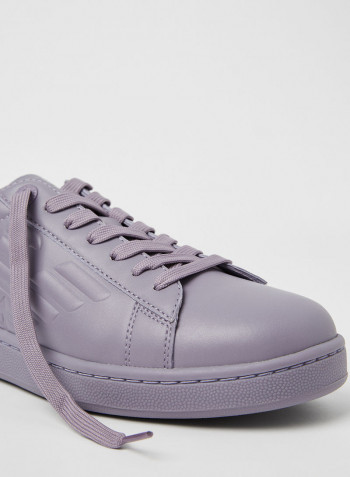 Logo Sneakers Triple Purple Ash