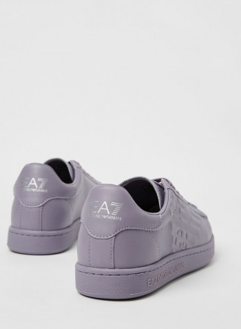 Logo Sneakers Triple Purple Ash