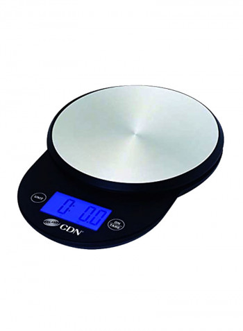 Pro Accurate Digital Scale Black/Silver 8.1x6x1inch