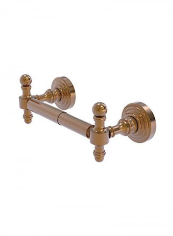 Retro Wave Collection Toilet Paper Holder Brown
