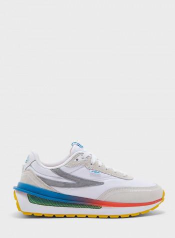 Women's Solstice Lace-Up Trainers White/Grey