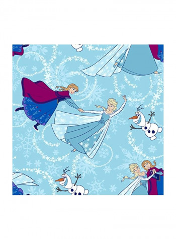 Frozen-Sisters Skate Toss With Glitter Sewing Accessory Blue/Pink/White 8.5x2x23.8inch