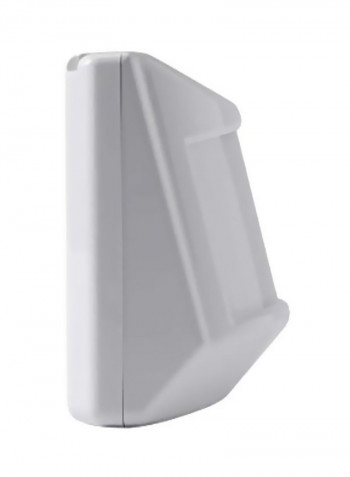 PIR Motion Detector With Temperature Sensor White 4.7x3.9x2.3inch