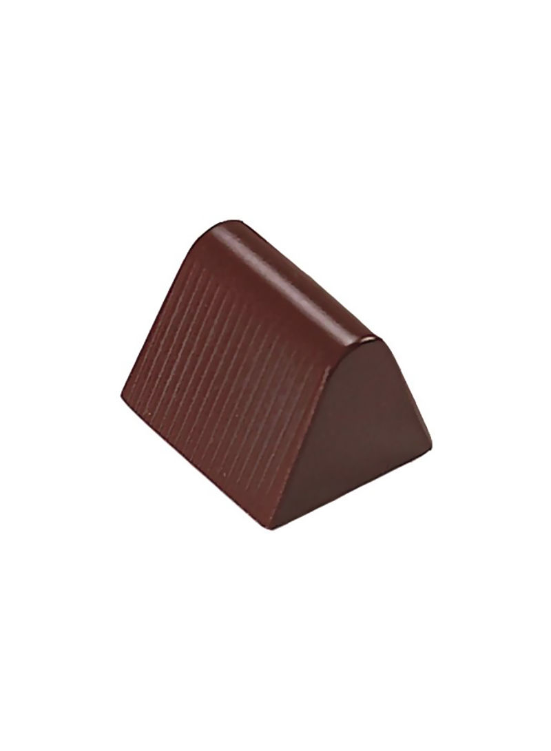 Triangle Logs Mould Brown 22x30millimeter