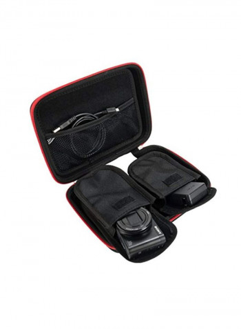 Protective Camera Bag Black/Red