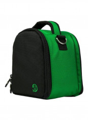 Protective Carrying Bag For Canon PowerShot Black/ForestGreen