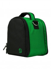 Protective Carrying Bag For Nikon Coolpix Camera Black/ForestGreen