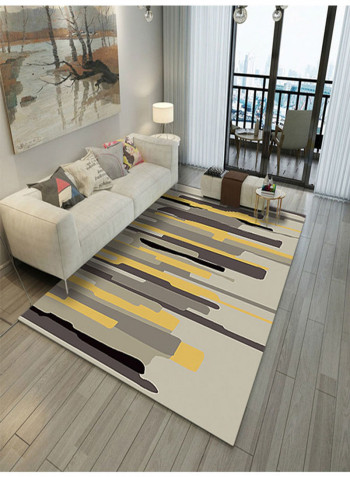 Printed Bedroom Mat Multicolour 120 x 80centimeter