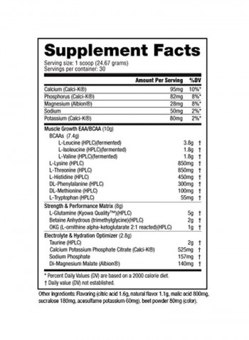 Intra Blast Dietary Supplement - Strawberry Lemon Bomb