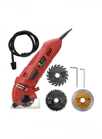 Mini Electric Circular Saw Kit Red/Black