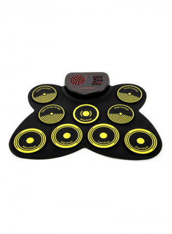 Portable Electronic Drum Pad Set