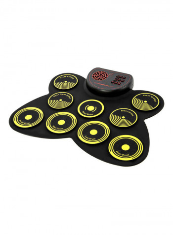 Portable Electronic Drum Pad Set