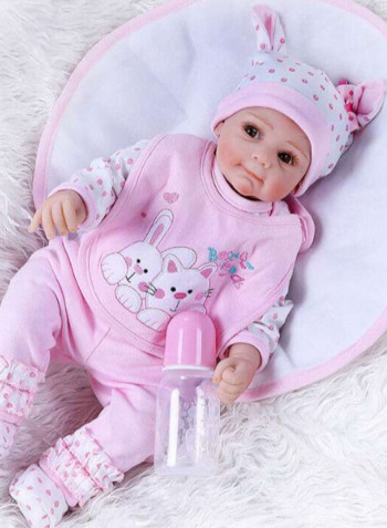 Reborn Baby Doll With Accessory