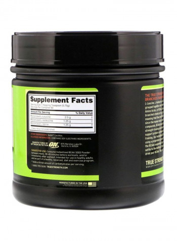 Instantized BCAA 5000 Powder Amino Acid Supplement
