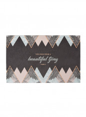 Soft Fluffy Floor Doormat Multicolour 138 x 39centimeter