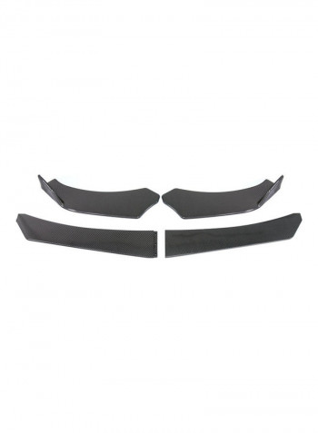 4-Piece Front Bumper Lip Body Kit