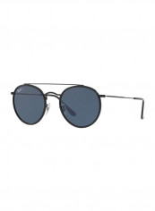 Double Bridge Round Sunglasses - Lens Size: 51 mm