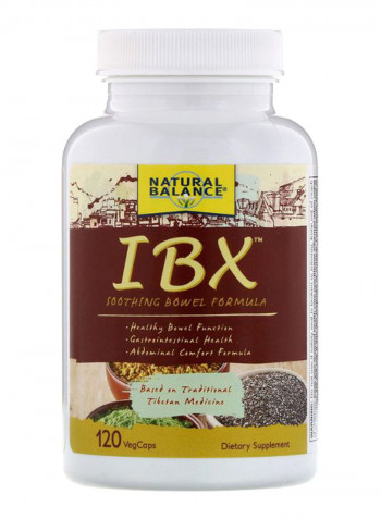 IBX Soothing Bowel Formula - 120 Veg Caps