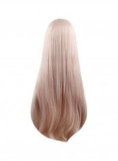 2-Piece Long Light Wave Cosplay Wig With Cap Set Blonde 31.52inch