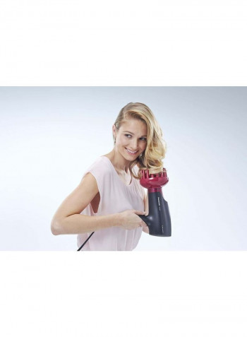Professional Hair Dryer Black/Pink 26x30x10cm