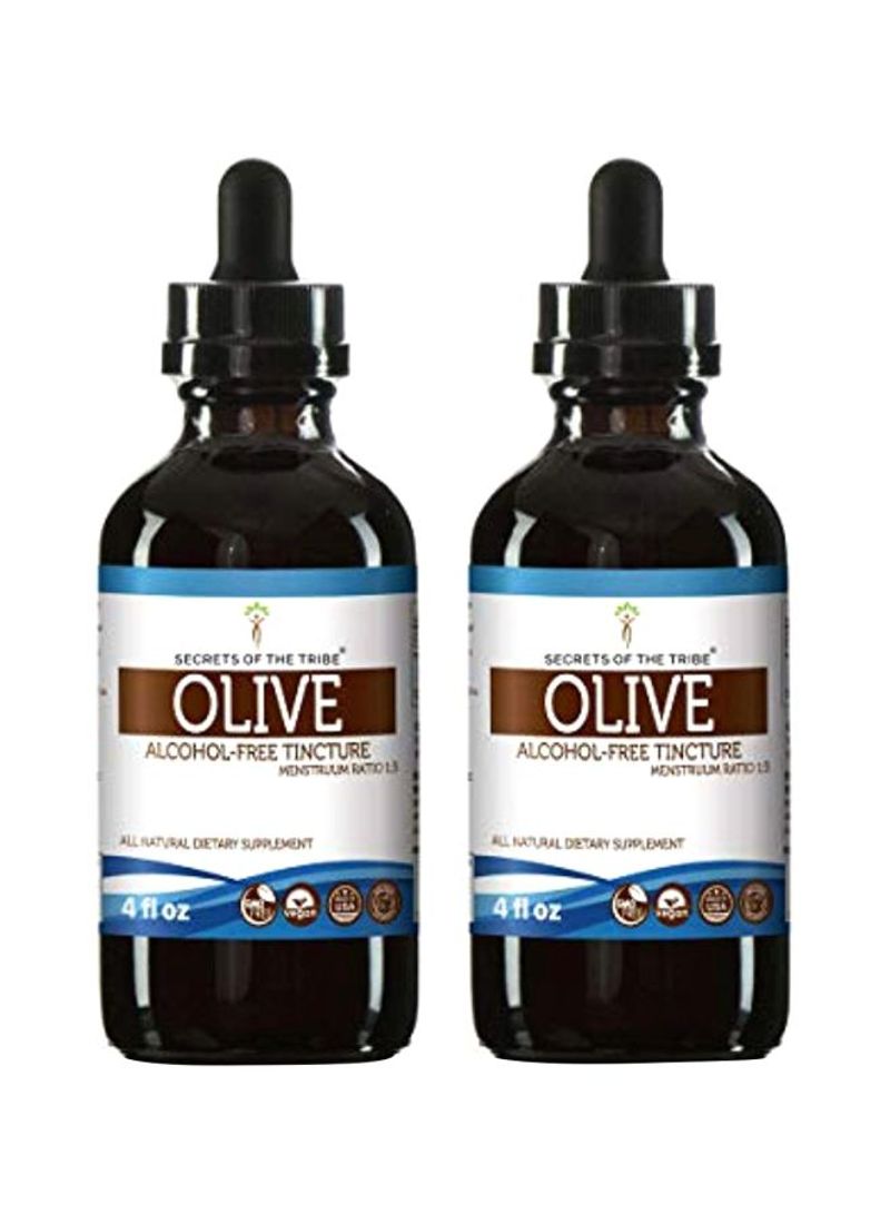 Pack Of 2 Olive Liquid Extract Dietary Supplement