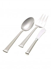 3-Piece Serving Set Silver