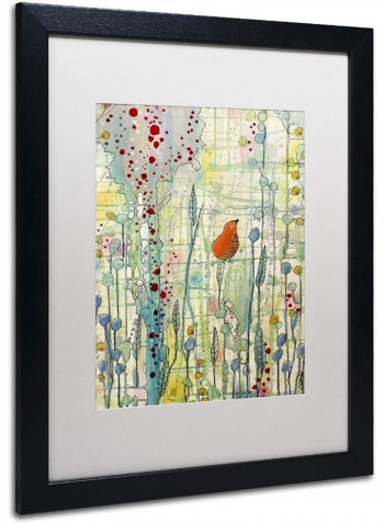 Alpha Framed Wall Art Multicolour 16 x 20inch