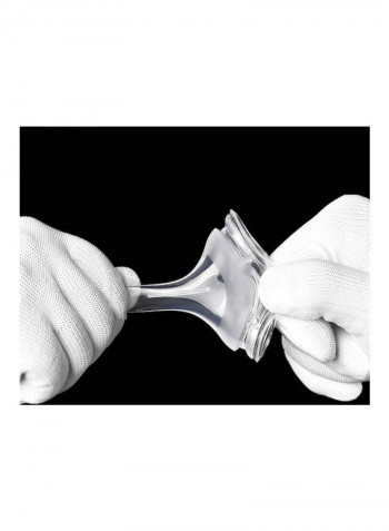 Baby's Anti-fall Glass Bottle with Straw