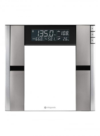 Digital Bathroom Scale Multicolour 2.25x15.87x4.75inch