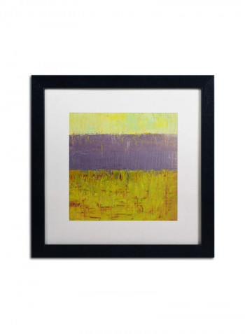 Way Series Lake White Matte Artwork Wall Art Multicolour 16 x 16inch