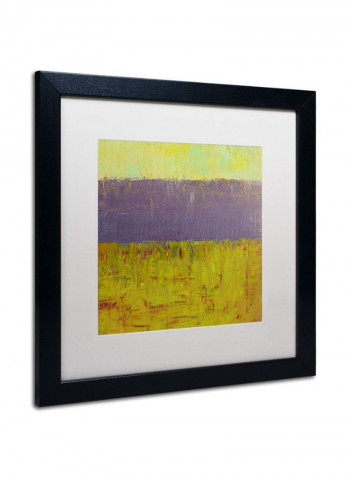 Way Series Lake White Matte Artwork Wall Art Multicolour 16 x 16inch