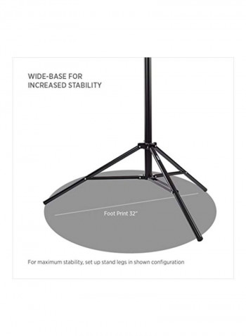 Photography And Video Light Stand Kit Black