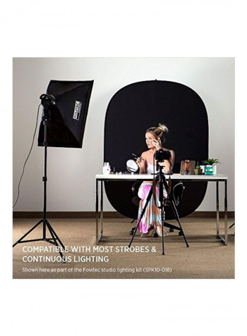 Photography And Video Light Stand Kit Black