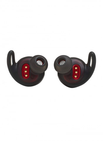 Reflect Flow In-Ear Wireless Sport Headphones With Charging Case Black