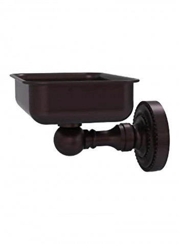 Wall Mounted Soap Dish Black