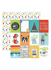 25-Piece Double-Sided Cardstock Set Red/Green/White