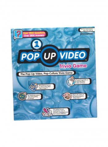 Pop up Video Trivia Board Game