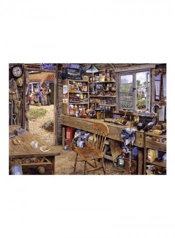 500-Piece Dad's Shed Jigsaw Puzzle Set 14859