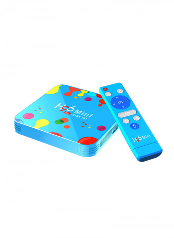 Mini Smart Andorid TV Box H96 Blue