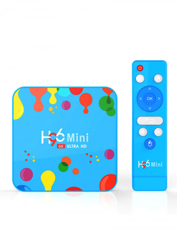 Smart Android TV Box H96 Blue